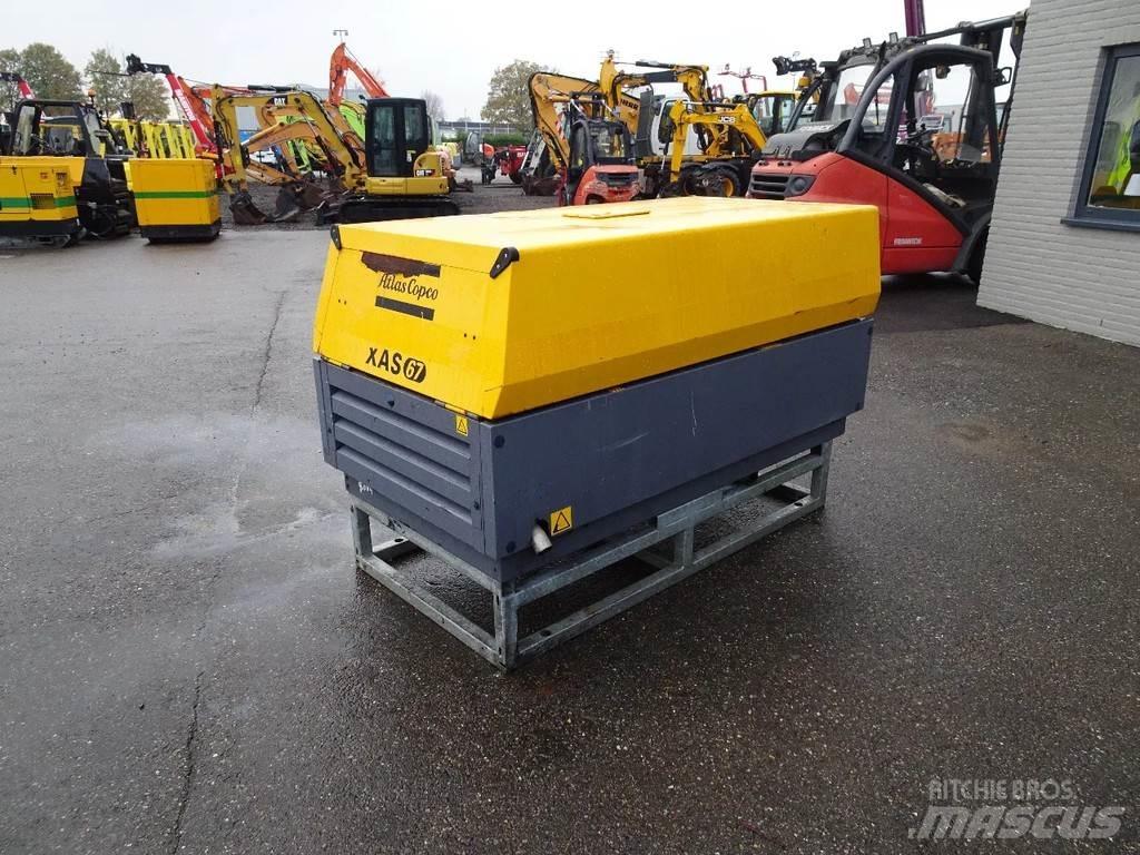 Atlas Copco XAS67 Compressors