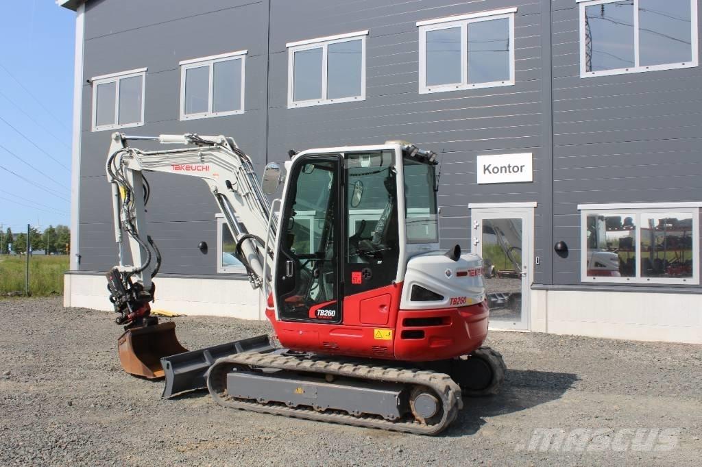 Takeuchi TB 260 Mini excavators < 7t (Mini diggers)