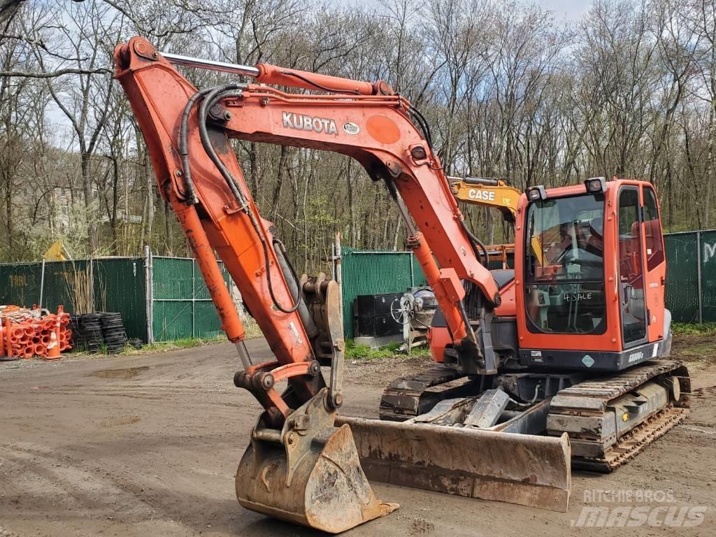 Kubota KX080-3 Crawler excavators