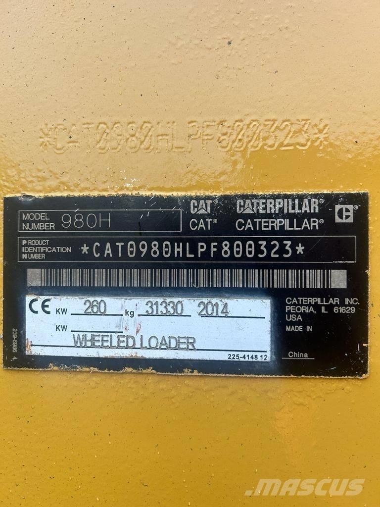 CAT 980H Wheel loaders