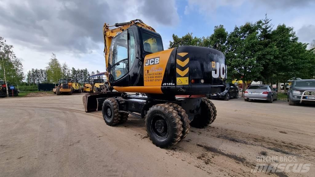 JCB 145W Wheeled excavators