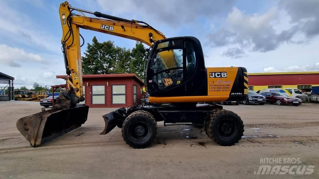 JCB 145W Wheeled excavators
