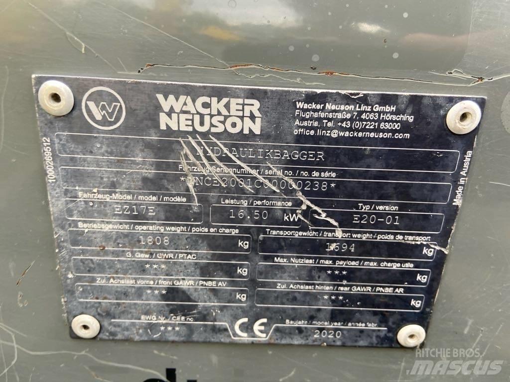Wacker Neuson EZ17e Crawler excavators
