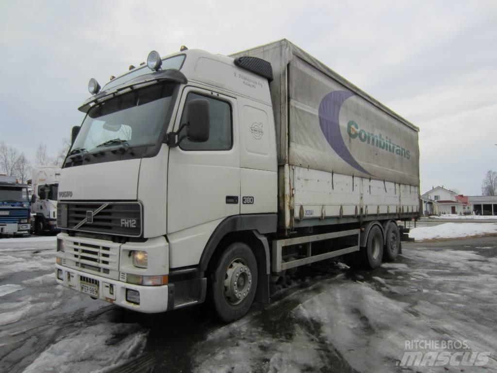 Volvo FH 12 6X2 4800 Curtain sider trucks