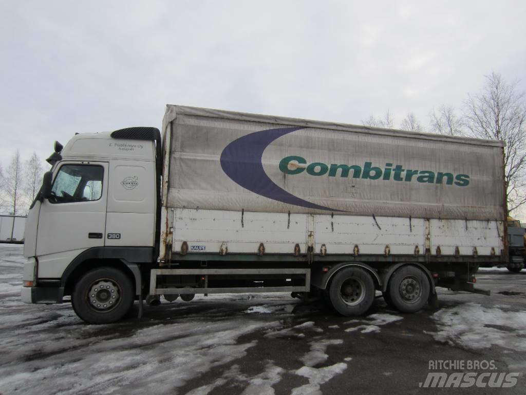 Volvo FH 12 6X2 4800 Curtain sider trucks