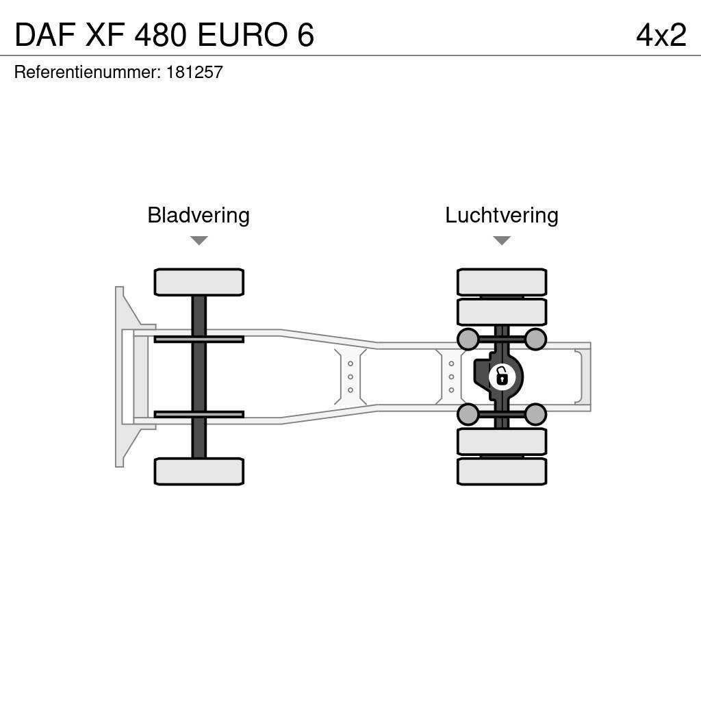 DAF XF 480 EURO 6 Prime Movers
