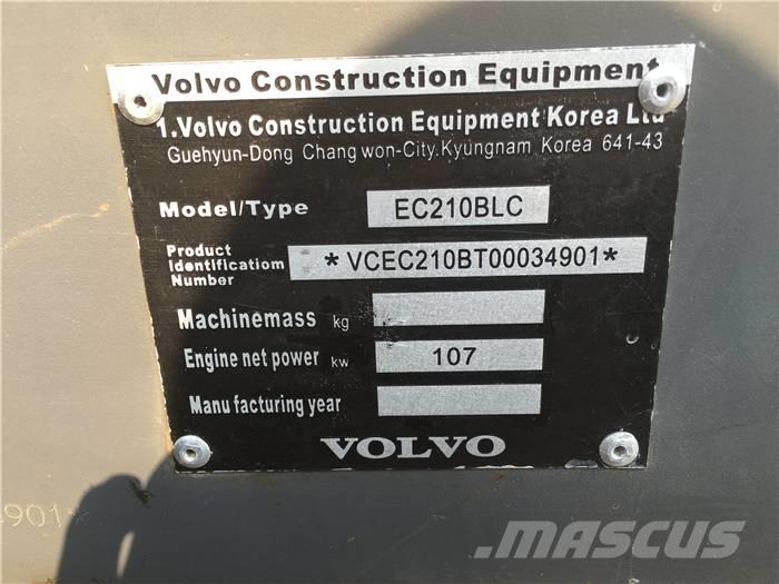Volvo EC 210 B LC Crawler excavators