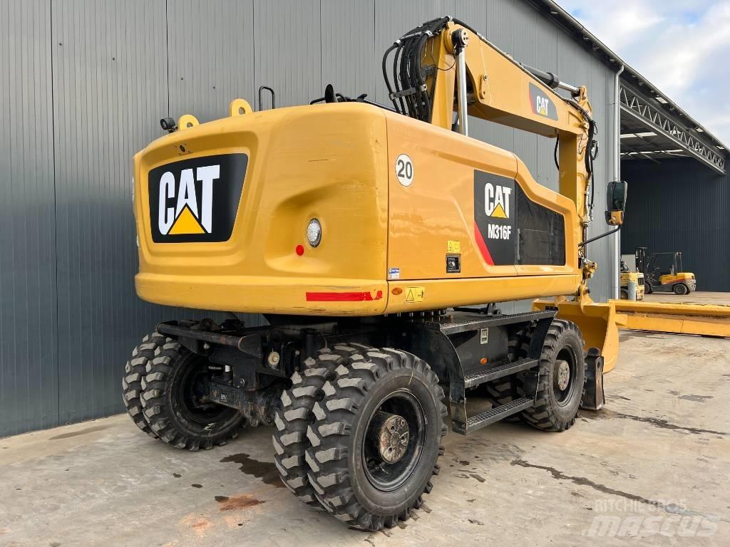 CAT M316F Wheeled excavators