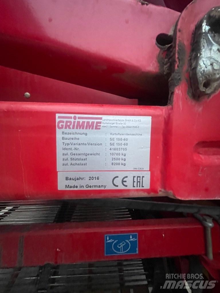 Grimme SE 150-60 Potato harvesters