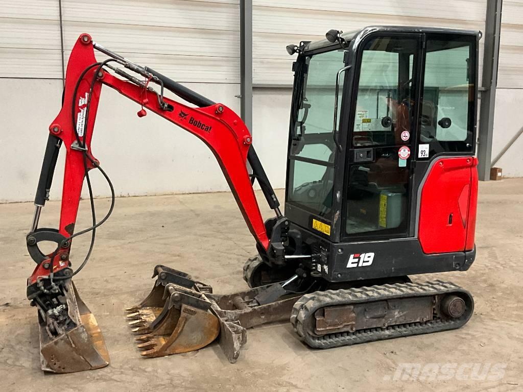 Bobcat E 19 Mini excavators < 7t (Mini diggers)