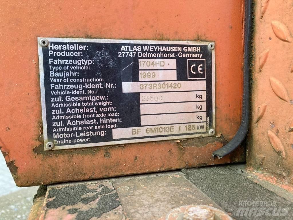 Atlas 1704 HD Crawler excavators