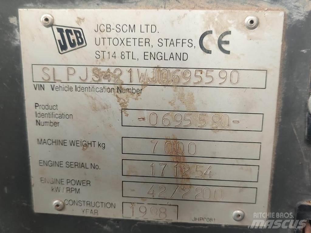 JCB JS70 Mini excavators  7t - 12t