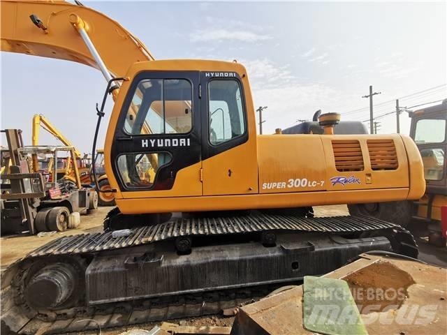 Hyundai R300LC-7 Crawler excavators