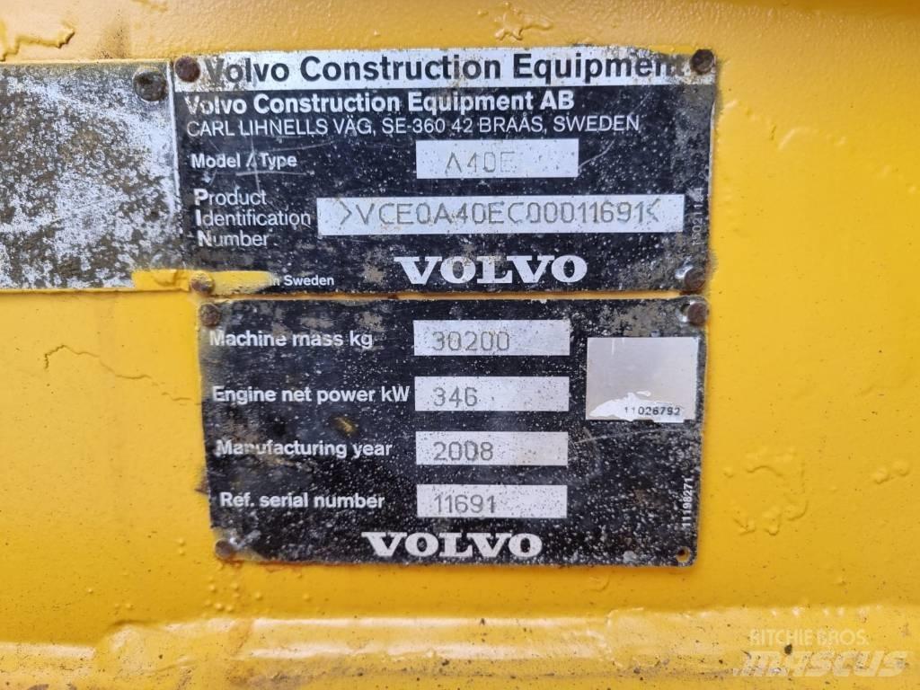 Volvo A 40 E Articulated Haulers
