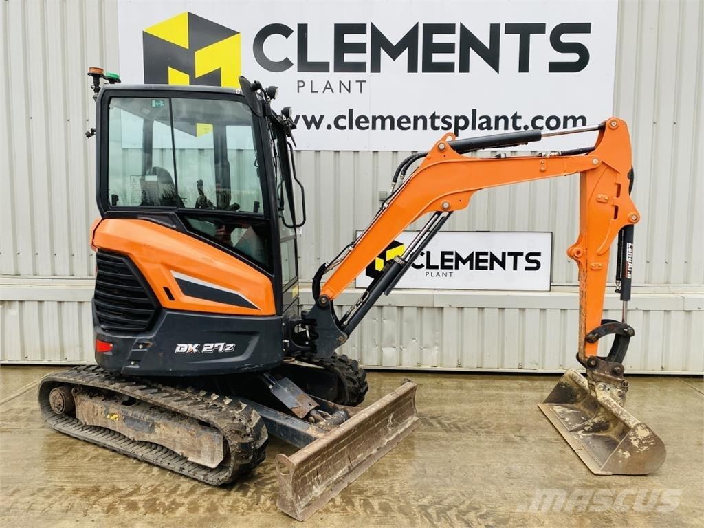 Doosan DX27Z Mini excavators < 7t (Mini diggers)