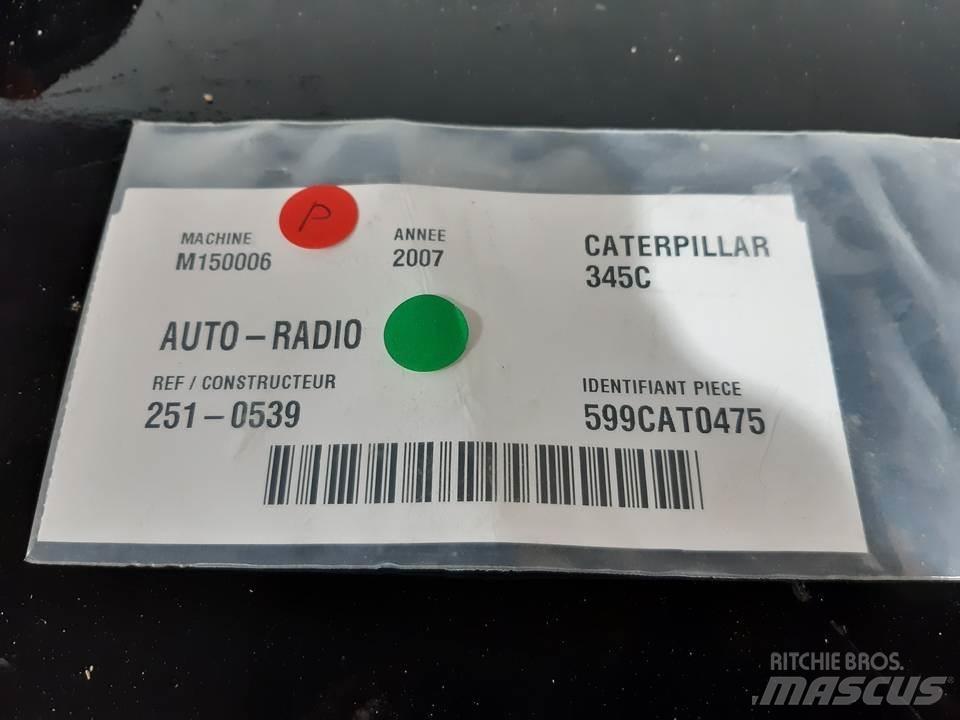 CAT 345C Cabins and interior