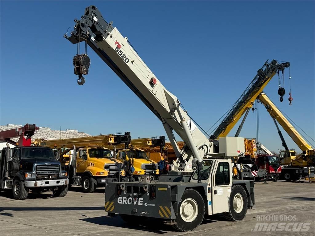 Grove YB5520 Rough terrain cranes