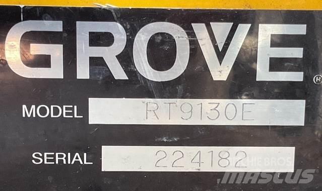 Grove RT9130E Rough terrain cranes