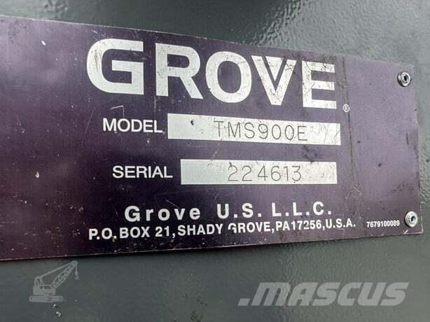 Grove TMS900E All terrain cranes