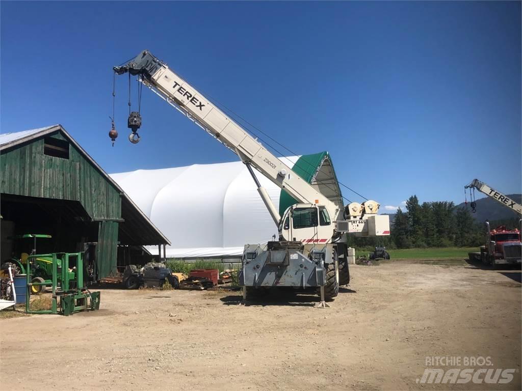 Terex RT 665 Rough terrain cranes