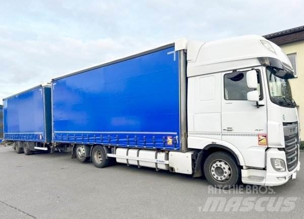 DAF XF 106.480 +Panav Flatbed/Dropside trailers