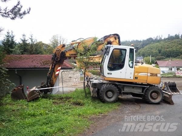 Liebherr A 314 Wheeled excavators