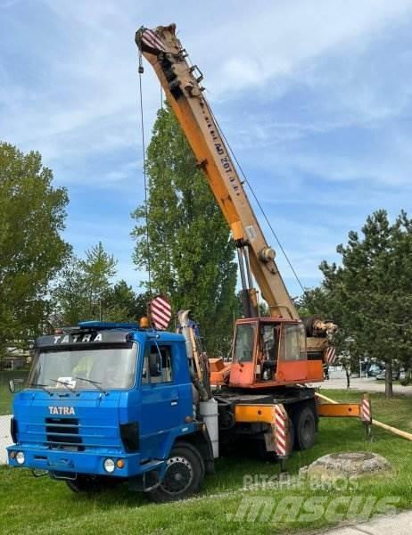 Tatra T815 +(ČKD) AD 20 Truck mounted cranes