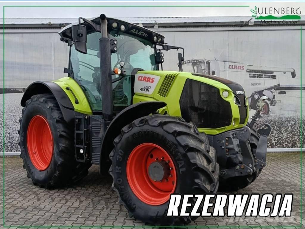 CLAAS Axion 850 CIS Tractors