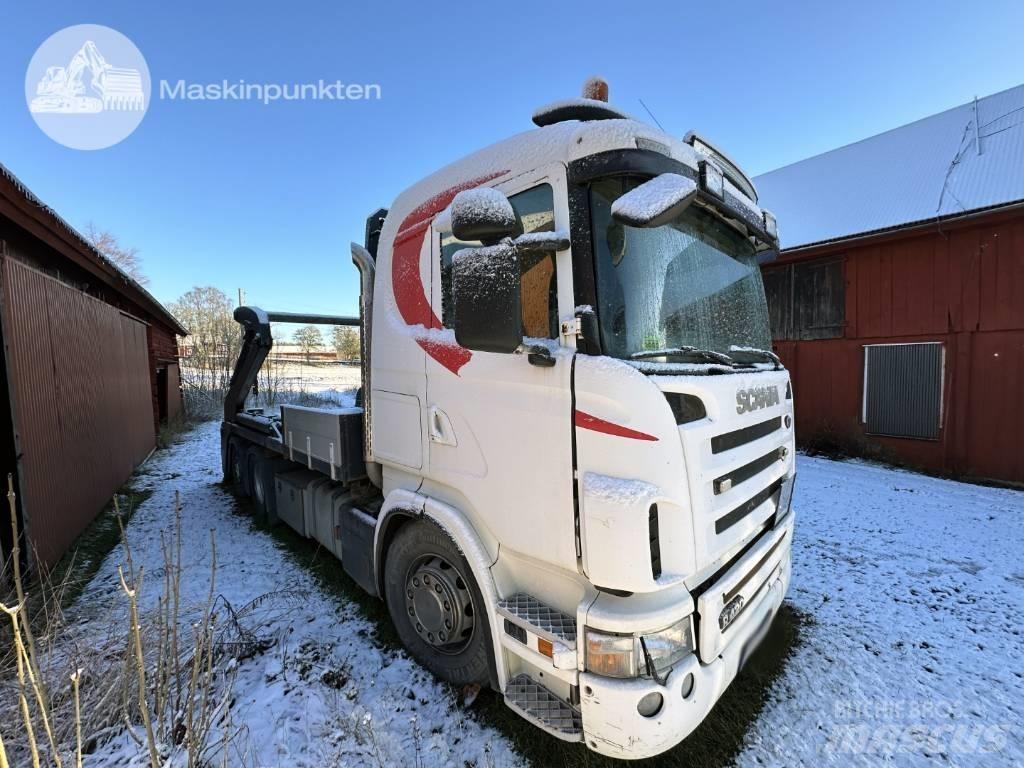 Scania R 420 LB Skip bin truck