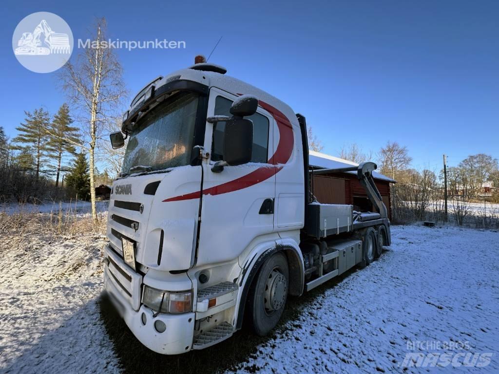 Scania R 420 LB Skip bin truck
