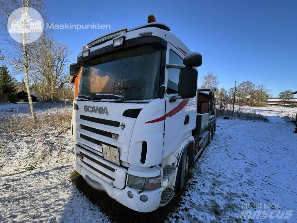 Scania R 420 LB Skip bin truck