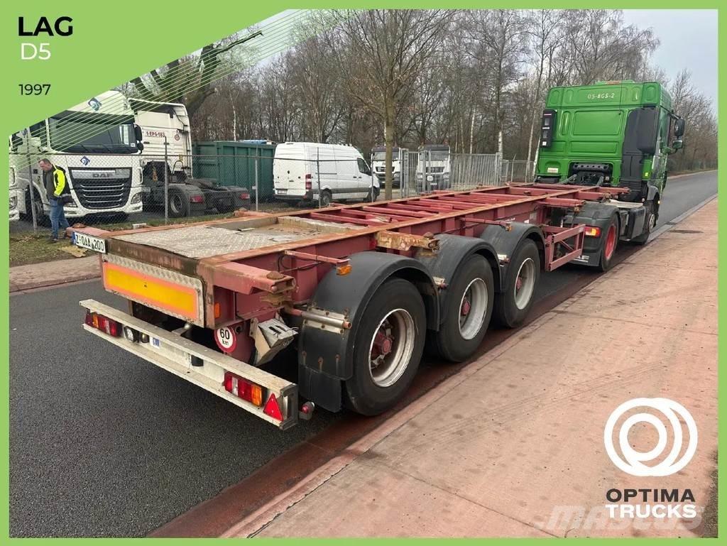 LAG O-3-39L Container semi-trailers