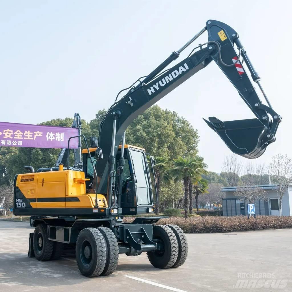 Hyundai HW 150 Wheeled excavators