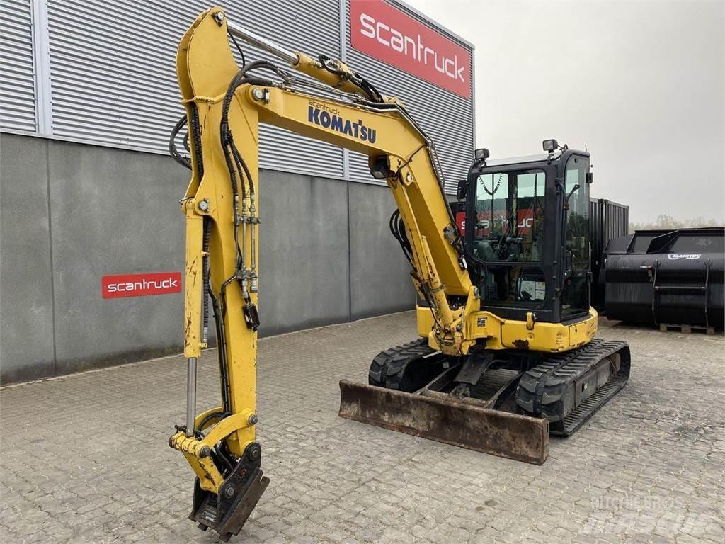Komatsu PC55MR-5 Wheeled excavators