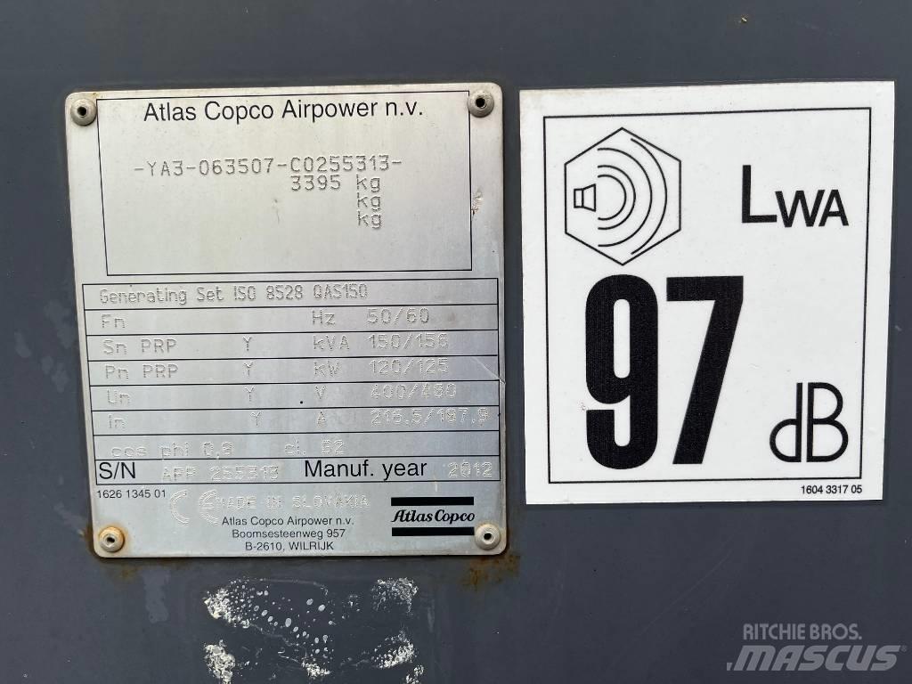 Atlas Copco QAS 150 Diesel Generators
