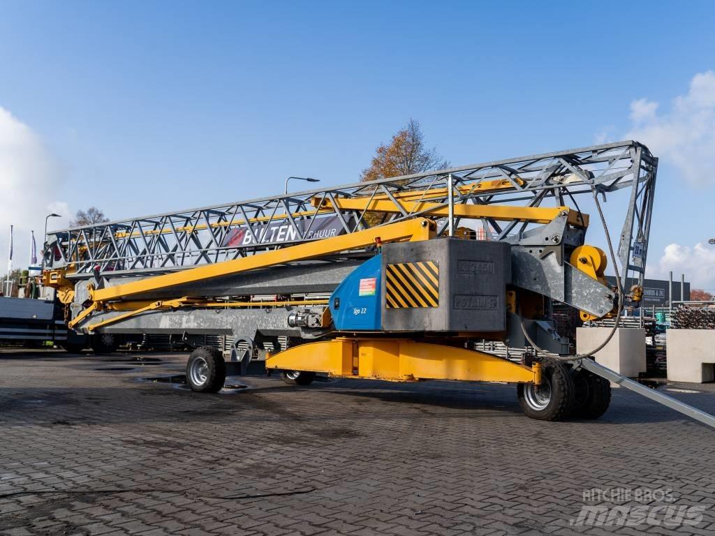 Potain IGO 22 Self-erecting cranes