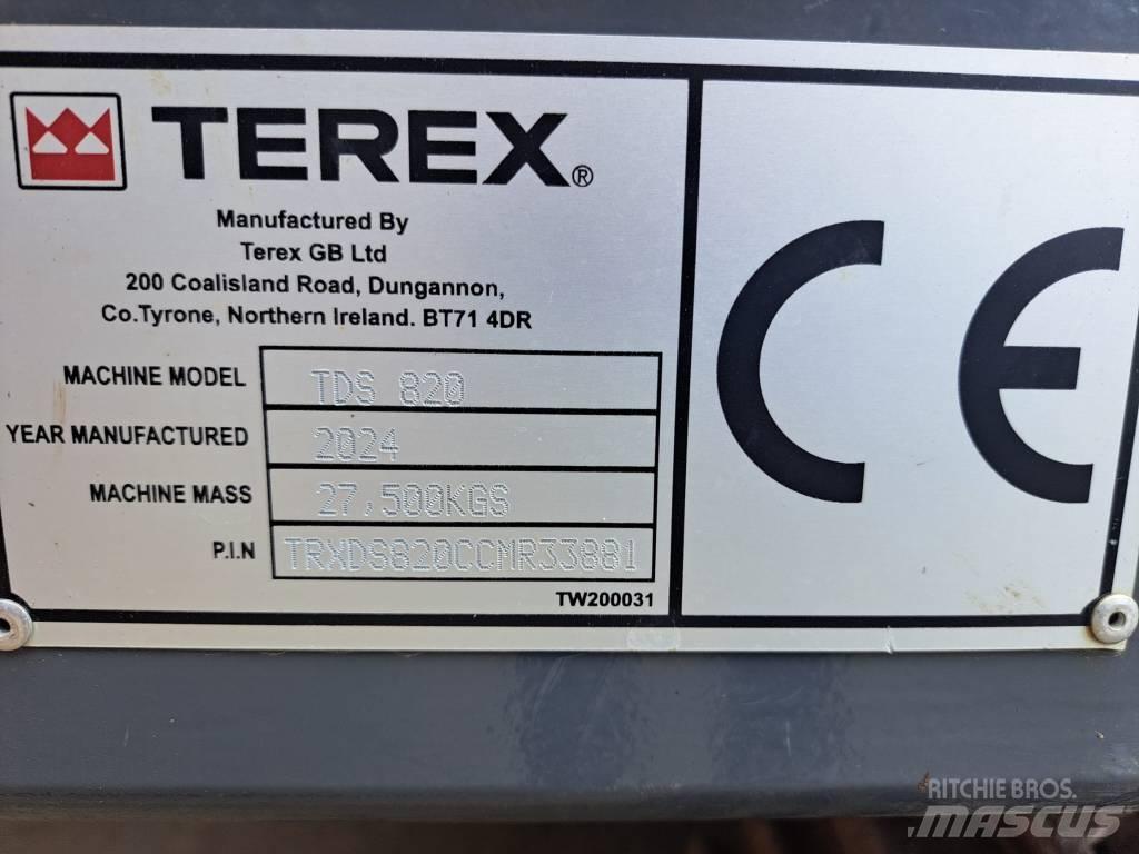 Terex Ecotec TDS 820 Waste Shredders