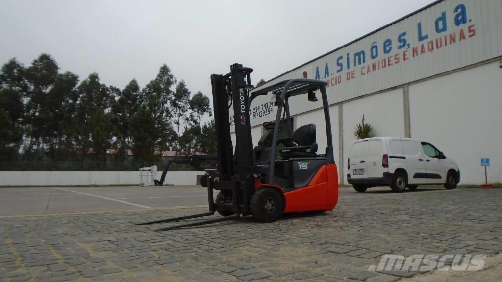 Toyota 8 FB E 15 Electric forklift trucks