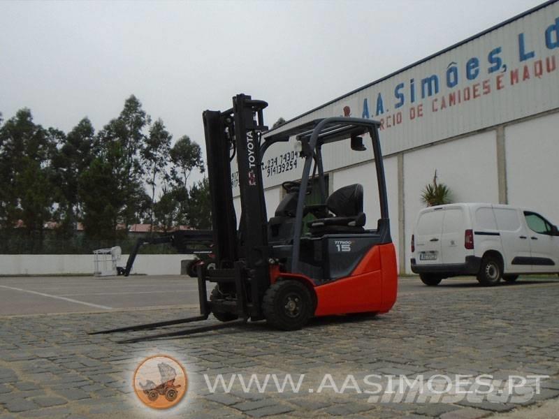 Toyota 8 FB E 15 Electric forklift trucks