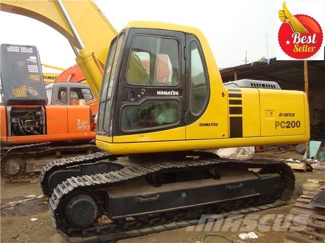 Komatsu PC 200 Crawler excavators