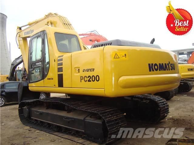 Komatsu PC 200 Crawler excavators