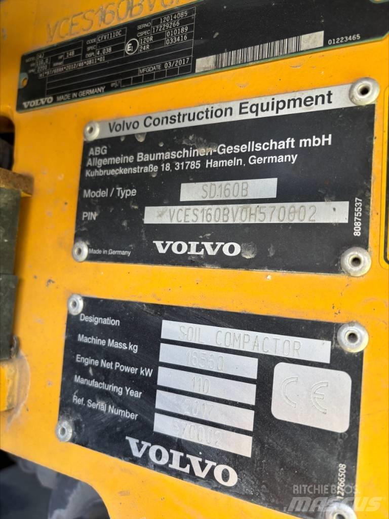 Volvo SD 160 B Single drum rollers