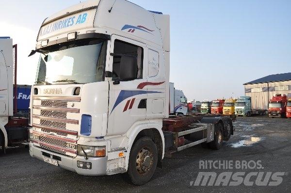 Scania 124 6X2 470 Container trucks