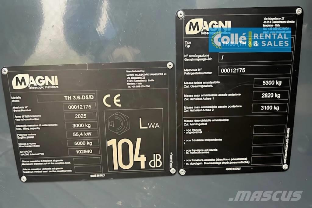 Magni TH 3.6 | 2025 Telescopic handlers