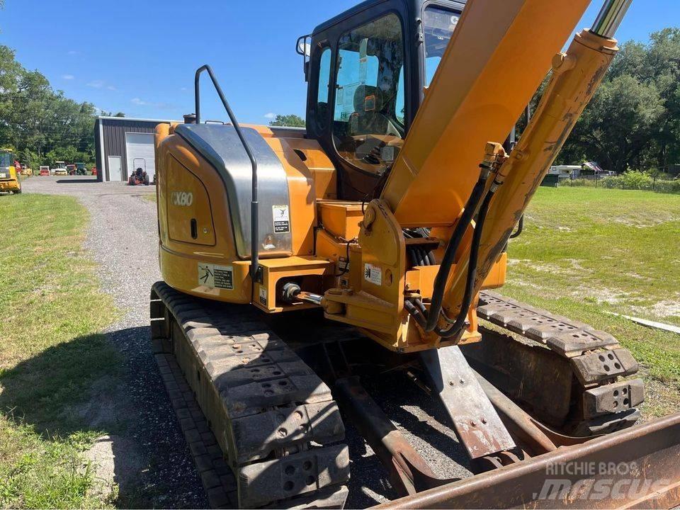 CASE CX 80 Crawler excavators