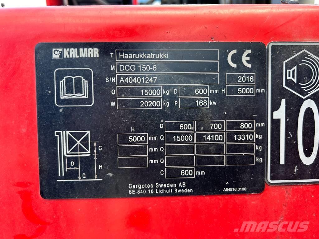 Kalmar DCG150-6 Diesel trucks