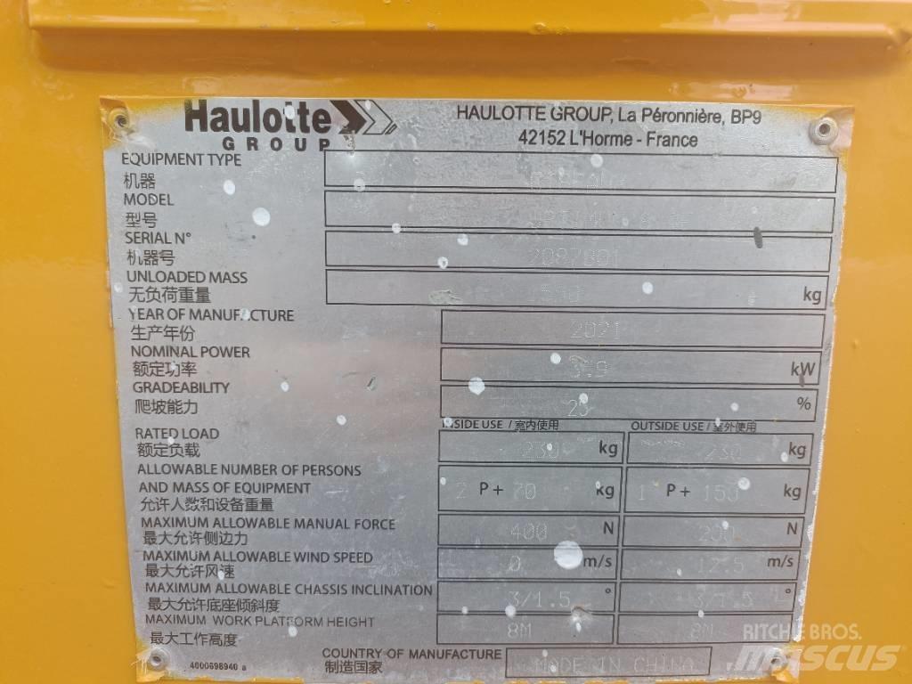 Haulotte OPTIMUM 8 Scissor lifts