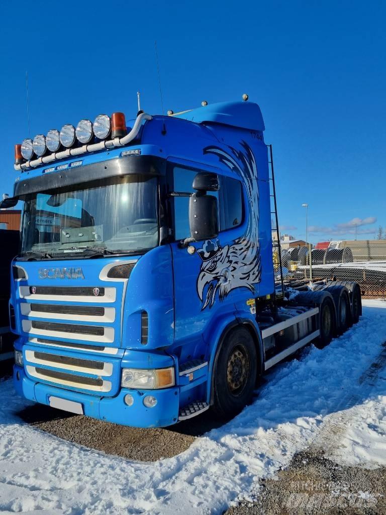 Scania R 500 LB 8X4 Hook lift trucks