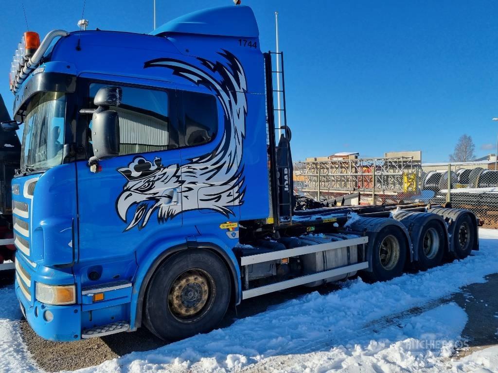 Scania R 500 LB 8X4 Hook lift trucks