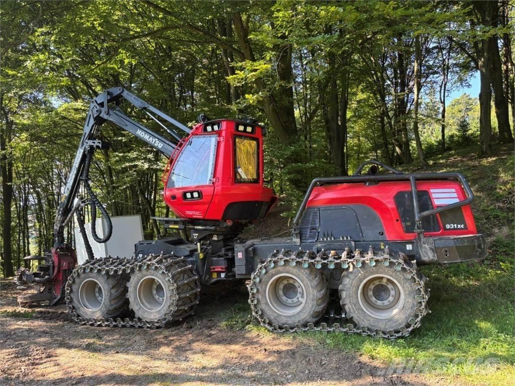 Komatsu 931 XC Harvesters